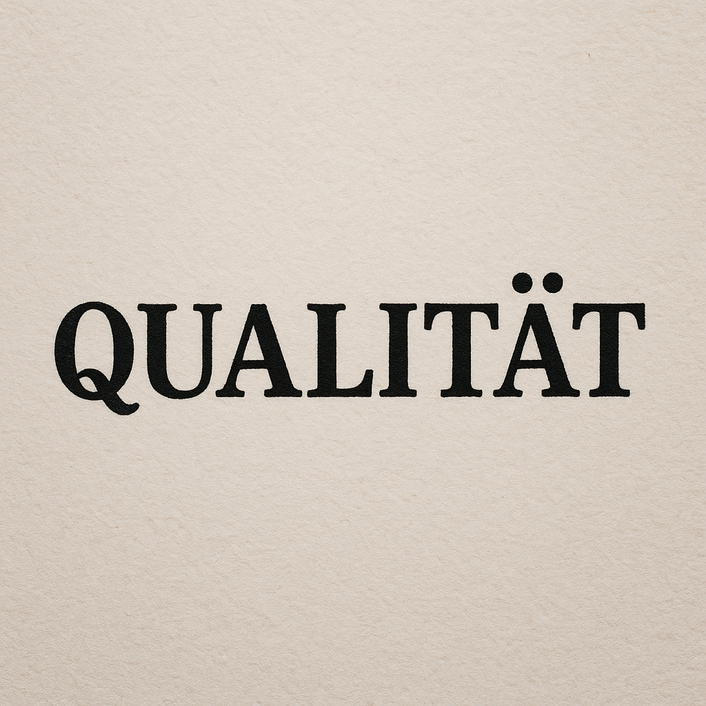 Qualität